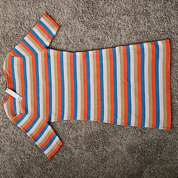 *NWT* Sanctuary Act Natural Ribbed Bodycon Dress - Picture 2 of 8